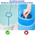 thumbnail image 7 of Pool Skimmer Basket Handle Universal Skimmer Basket Hook Set, Pool Basket Cleaning Tool No Need To Bend Down For Inground Pools, 1Pc Handle 1Pc Hook 1Pc Adapter 4Pc Screws, 7 of 7