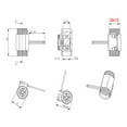 thumbnail image 2 of 1/2" 3/4" 1" 1-1/2" 2" Water Flow Sensor 1.75MPa Hall Sensor Flowmeter DC5~18V Used To Measure The Flow Of The Medium ,Durable Build, 2 of 7