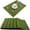 Sage Green, variant on Christmas Placemats Set of 6 Vinyl Woven Non-Slip Placemats Washable Easy to Clean Table Mats for Dining Table (Snow Red)