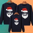thumbnail image 3 of Conjuntos familiares a juego para Navidad 2024 Jersey Madre Padre Niños Sudadera Mamá Papá Hijo Hija Suéter Pareja Look familiar, 3 of 5