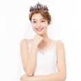 thumbnail image 4 of SHISUYAN 1Pc Bridal Hair Decor Style Wedding Accessory Tiara for Women, 4 of 8