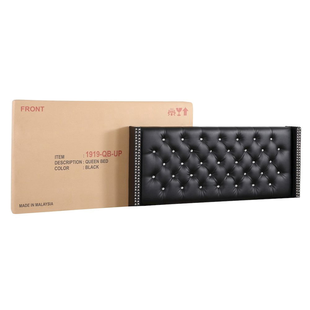 Glory Furniture Julie Full Bed in Black Color