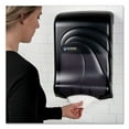 thumbnail image 5 of San Jamar Ultrafold Multifold/C-Fold Towel Dispenser, Oceans, 11.75 x 6.25 x 18, Transparent Black Pearl -SJMT1790TBK, 5 of 5