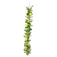 thumbnail image 3 of Guirnalda artificial Hoja colgante Fruta de imitación Decoración de jardín Verde con limones amarillos Falso, 3 of 8