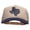 Navy Khaki, variant on Grey Texas State Two Tone Cotton Twill 5 panel Mesh Back Cap - Navy Grey OSFM