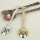thumbnail image 4 of Cuchara creativa de acero inoxidable, cuchara para remover, cuchara para azúcar Bronce 2, 4 of 9