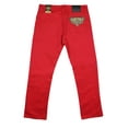 thumbnail image 6 of Access Men's Slim Straight Relaxed Fit Twil Pants (Red, 34x32), 6 of 7