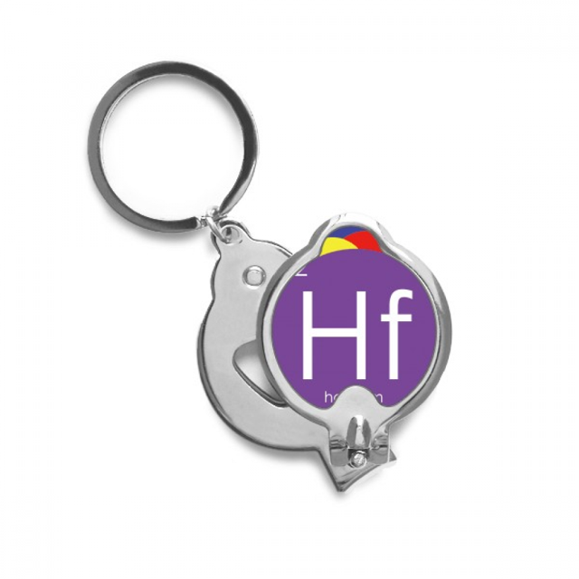 Chestry Elements Period Table Transition Metals Hafnium Hf Nail Clippers Sharp Fingernail Stainless Steel Cutter