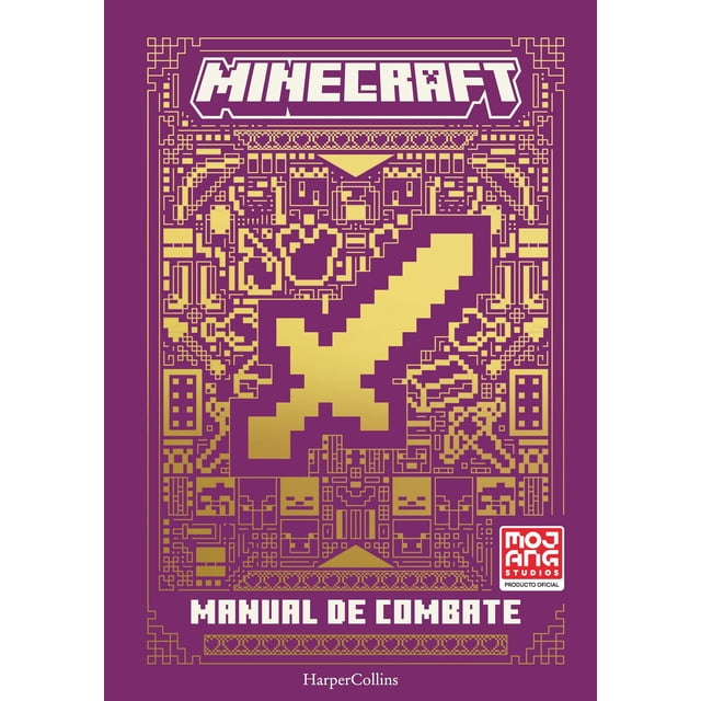 Libro Manual De Combate De Minecraft Tapa Blanda, Autor Mojang Ab, Editorial Harperkids Iberica