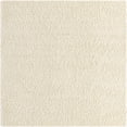 thumbnail image 2 of Rugs.com Solid Shag Collection Rug – 8 Ft Square Pure Ivory Shag Rug Perfect For Living Rooms, Kitchens, Entryways, 2 of 8