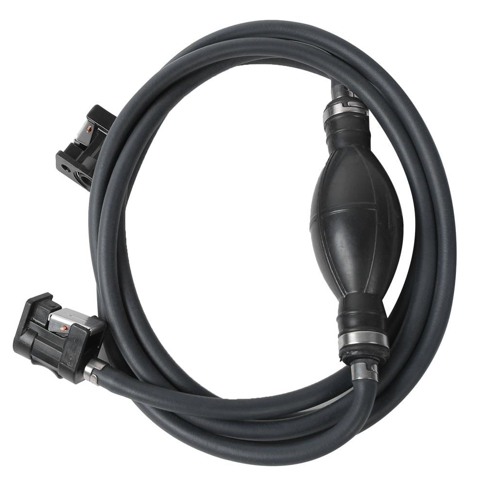 Mgaxyff Universal Portable Boat Fuel Tank Line Hose Tanks Connectors