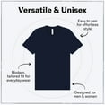 thumbnail image 6 of BELLA+CANVAS Adult Unisex Short Sleeve Crew T-Shirt for Crafting, Soft Cream, Large, 6 of 9