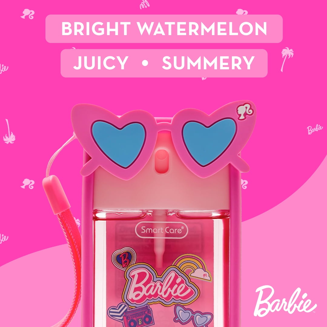 Smart Care Barbie Hand Sanitizer Spray with Sunglasses Case, 1.69 fl oz
