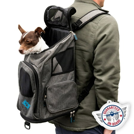 UPC: 0786306555283 | Sherpa 2-In-1 Pet Backpack + Carrier Travel Bag Pet – Gray  Medium