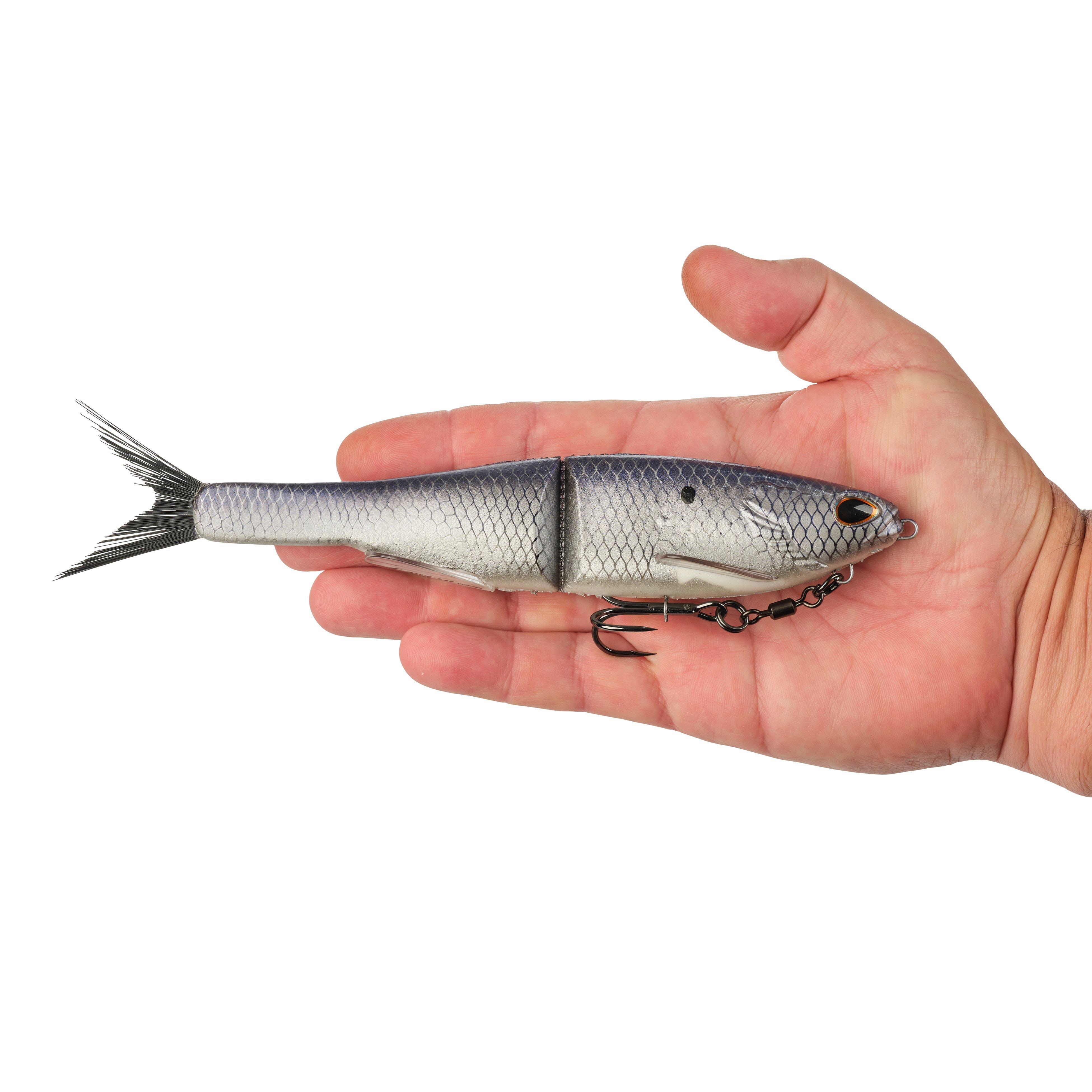 Berkley PowerBait® Nessie, 9 in, Chrome Gizzard
