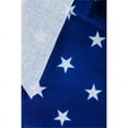 thumbnail image 2 of Evergreen Burlap Garden Flag - Patriotic Cross, 2 of 3