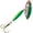 Tiger Green Holographic, variant on Panther Martin PMWSH_9_TGR WillowStrike Holographic Spinners Fishing Lure - Tiger Green Holographic - 9 (3/8 oz)