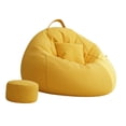 thumbnail image 1 of Sofá portátil perezoso,Sillón puf Sofá puf con relleno Sala de juegos, 1 of 8