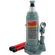 Pro-Lift Hydraulic Bottle Jack, 4 Ton Capacity, Grey, Steel