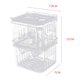 thumbnail image 2 of Methold Incubadora de incubación doble de alta transparencia, aislador de criadero, caja de aislamiento de cría, caja de criador de peces de acuario Piezas de acuario S Methold PT0105-01B, 2 of 6