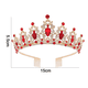 thumbnail image 2 of Coronas y tiaras de cristal con peine para niñas o mujeres, cumpleaños, Navidad, Halloween, fiestas, regalos de San Valentín, tiaras de boda, 2 of 5