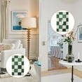 thumbnail image 4 of Yayeee Blank Wall Plate Cover 1-Gang 4.5"x2.7" Home Unused Decorative Outlet, Green and White Plaid Pattern, 4 of 7