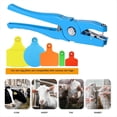 thumbnail image 4 of Aplicador de Etiquetas para Orejas de Ganado, Alicates para Etiquetas de Oreja de Vaca, Perforador Universal para Etiquetas de Oreja de Ganado para Cerdos y Ovejas, 4 of 5