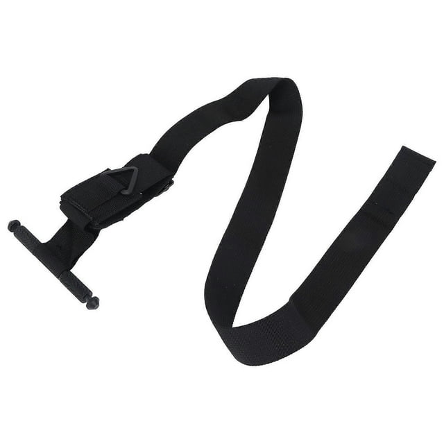 Garrot en nylon et alliage d'aluminium auto-adhésif pour blessures, utilisation à une main, sangle de ceinture anti-hémorragie