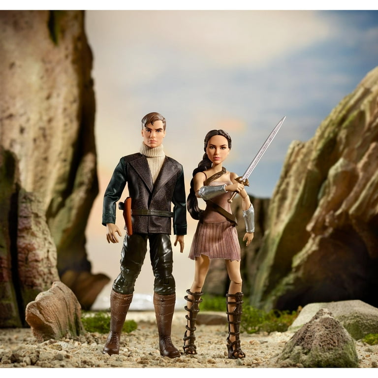 Mattel Wonder Woman and Steve Trevor 12 in Fashion Dolls, 2 Mattel Wonder Woman and Steve Trevor 12 in Fashion Dolls, 2