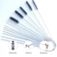 thumbnail image 4 of Kit de herramientas de cepillos, agujas de limpieza de chorro de suciedad de carbón para carburadores Cepillos Limpiadores de chorro de suciedad de ca, 4 of 8