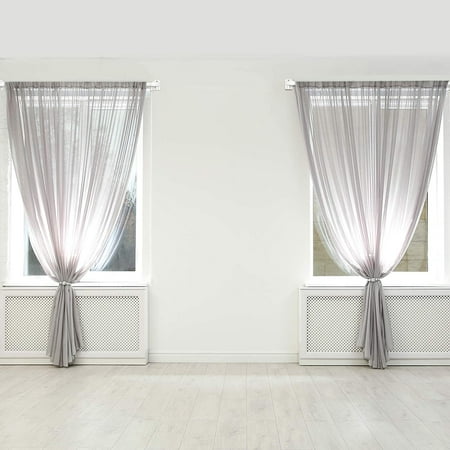 Adjustable Plastic Curtain Rod Extendable Rods For Window Cupboard Bars Tension Rail Pole Self Adhesive Home Bathroom Hotel 15 7 27 5 Inch White 2 Canada Adjustable Plastic Curtain Rod, Tension Rod Curtain Rail