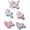 B, variant on 5 count Cute Valentine's Heart Hair Clips Glitter Heart Shaped Hair Barrettes Snap Hairpins for Little , Teen, Girls, Small Love-Themed Hair Accessories (B)