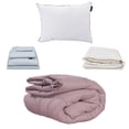 thumbnail image 1 of Edredon Homy Individual Lila + Sabanas Softy + Protector Ultra + Almohada One, 1 of 7