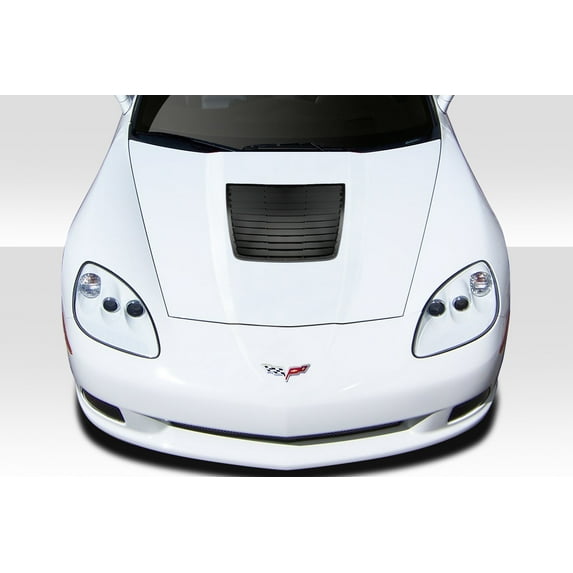 2005-2013 Chevrolet Corvette C6 Duraflex GTV Hood Vent - 1 Piece