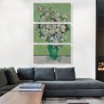thumbnail image 2 of ARTCANVAS Roses 1890 Canvas Art Print by Vincent Van Gogh - Size: 60" x 40" (1.50" Deep) (3-Piece), 2 of 9