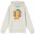 thumbnail image 4 of My Little Pony Generation 5 Hitch Long Sleeve Sand Adult Hooded Sweatshirt-XL, 4 of 7