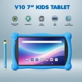 thumbnail image 6 of Contixo  Kids Tablet, 32GB, Educational Android Tablet for Kids Ages 3-12, Parental Controls, Wi-Fi, Kid-Proof Case with Kickstand & Stylus – Blue, 6 of 10