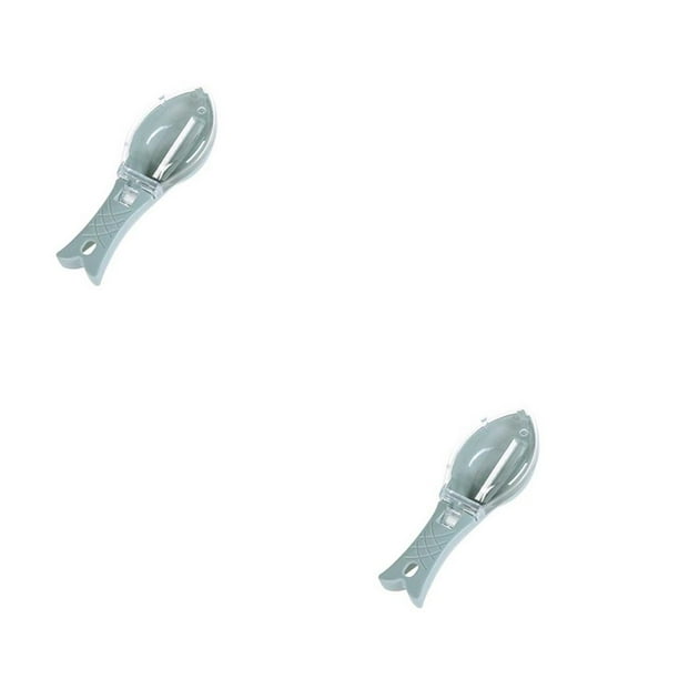 Advancent Removedor de escamas Herramientas de eliminación Suministros para el hogar Descalcificadores Escamador de pescado Suministro de cocina Azul 2Conjunto