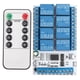 thumbnail image 2 of Relé de Interruptor de Control Remoto por Infrarrojos de 8 Canales Relé Infrarrojo Multifunción 12V 5V - 4 Modos Control de Pulso bajo para Larga Distancia ANGGREK  Otros, 2 of 8