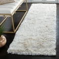 thumbnail image 1 of Safavieh Ocean Trellis Solid Plush Shag Area Rug, 1 of 6
