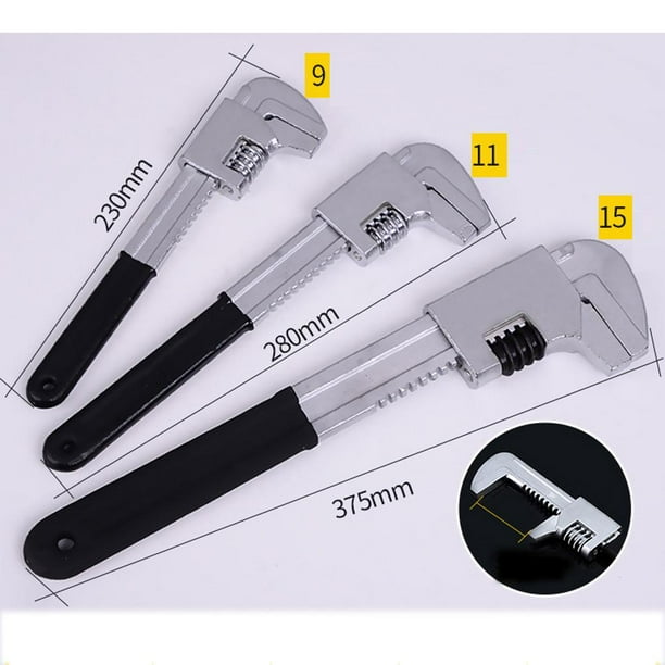 15 inch adjustable wrench deals
