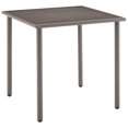 thumbnail image 1 of Mesa auxiliar de metal para exteriores Crosley Cali Bay Marrón claro, 1 of 7