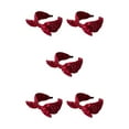 thumbnail image 2 of VONKY Bandes de Style Coréen pour les Femmes Confortables et Absorbant la Sueur Vin Léger Rouge 5Set, 2 of 6