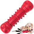 thumbnail image 1 of Dog Squeaky Toys ZIKATON para masticadores agresivos, color rojo grande, 1 of 6