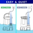 thumbnail image 4 of Bomba de agua sumergible AQUASTRONG Aquastrong 1HP 4500LPH, 4 of 7