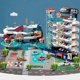 thumbnail image 2 of Electric Railway Car Dinosaur Building Parking Local Adventure Racing Rye Car Toys, 2 of 5