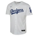 thumbnail image 1 of Jeunesse Los Angeles Dodgers MLB Domicile Blanc Chandail Édition Limitée, 1 of 1