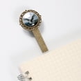 thumbnail image 3 of Cartoons Book Marks: Lace Bookmark in Antique Bronze - the Gift for Readers and Book Lovers, 3 of 5