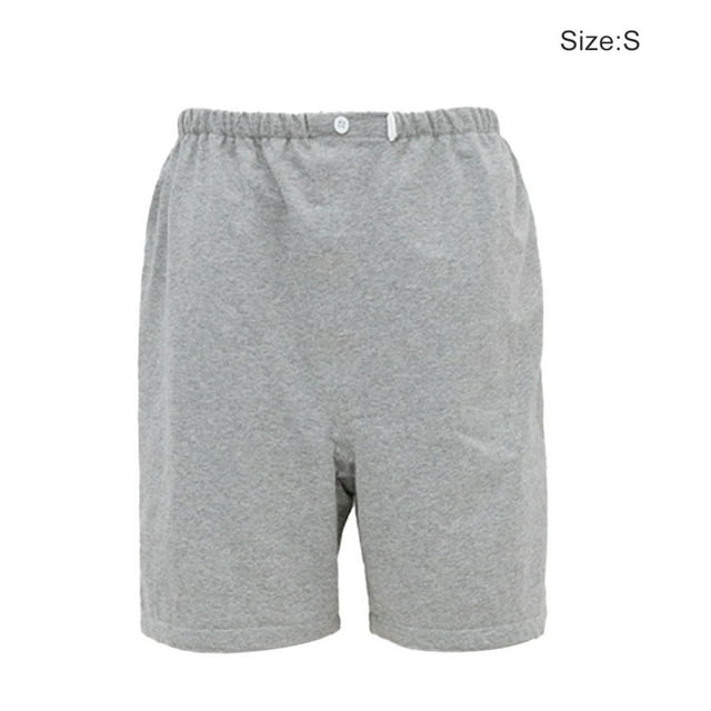 Baohd Incontinence Pants Adult Washable Diapers Adjustable Urine Absorption Shorts Trousers Anti-bed-wetting Impermeable Pad S