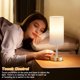 thumbnail image 3 of Lámpara de noche blanca táctil con USB - Lámpara de mesa regulable de 3 modos para dormitorio, lámpara de mesita de noche con estación de carga de níquel y portalámparas plateado para dormitorio, 3 of 8